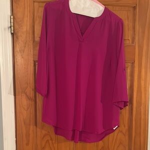 Women's Magenta Blouse